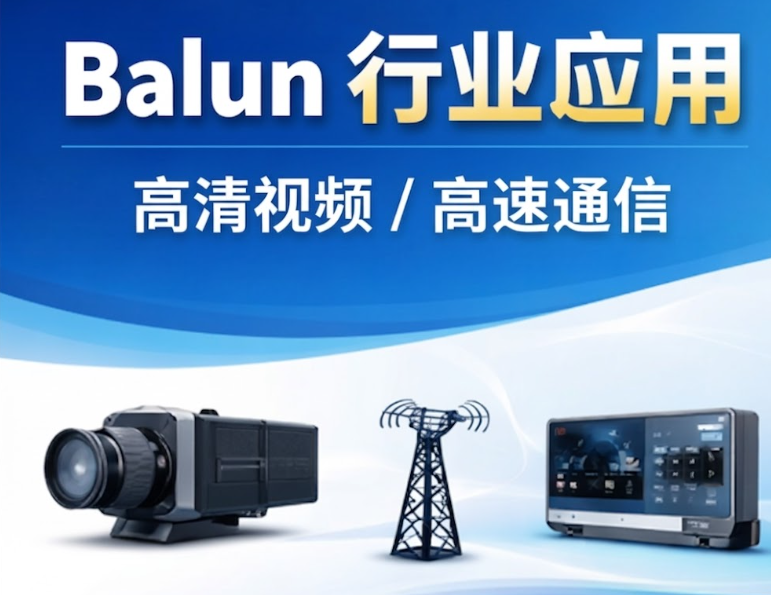 Balun在高清視頻與通信中的應用iNRCORE解決方案詳解